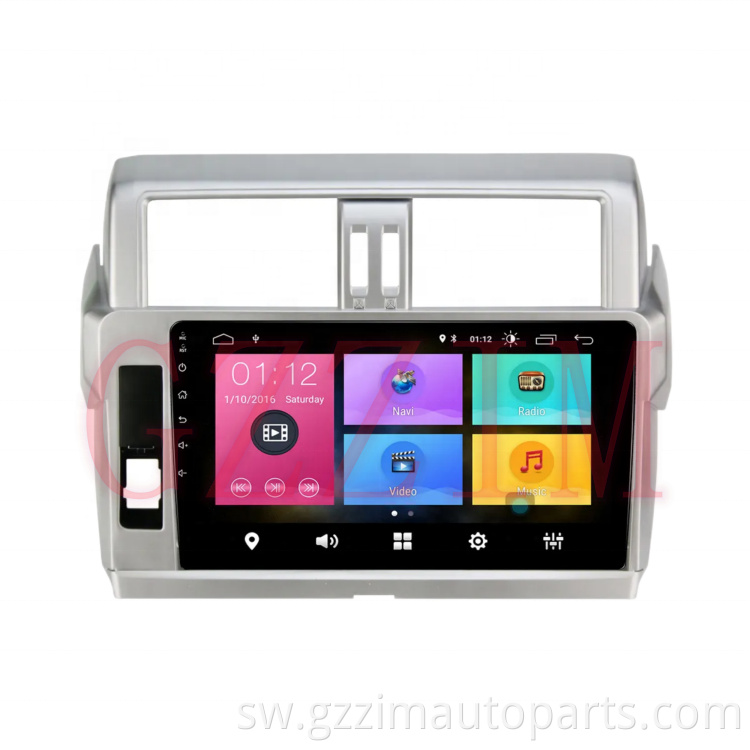 Hot Sale Car Radio IPS Android Multimedia Player GPS Navigation For prado FJ150 150 2014-2017